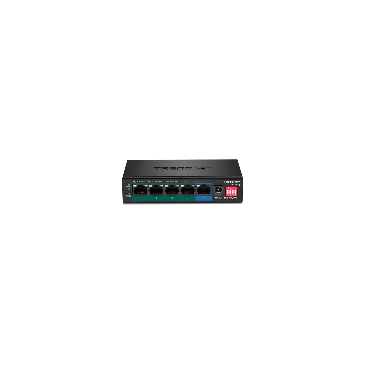 Trendnet Tpe-tg51g Switch Gigabit Ethernet (10/100/1000) Energía